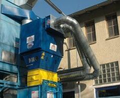 Extraction and waste disposal system for plastic