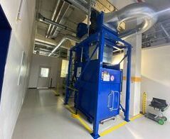 Suction and disposal system for display films